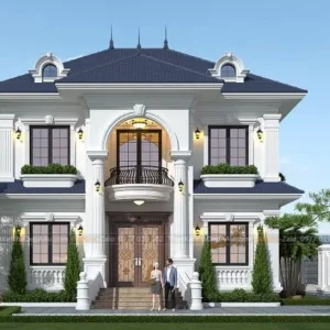 Mẫu nhà 2 tầng hiện đại 2025 – Xu hướng kiến trúc được ưa chuộng